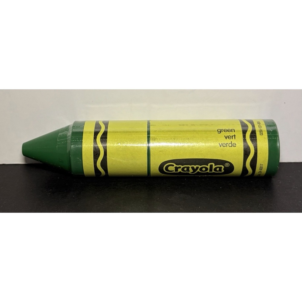 Wendys Kids Meal Crayola Crayon Activity Toy Green Crayon New Sealed
